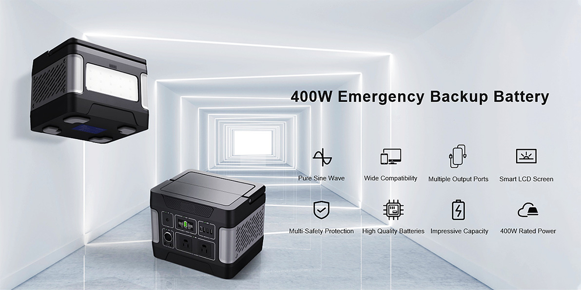 Generatore solare di emergenza di accumulo di energia da 400 W per la ricarica